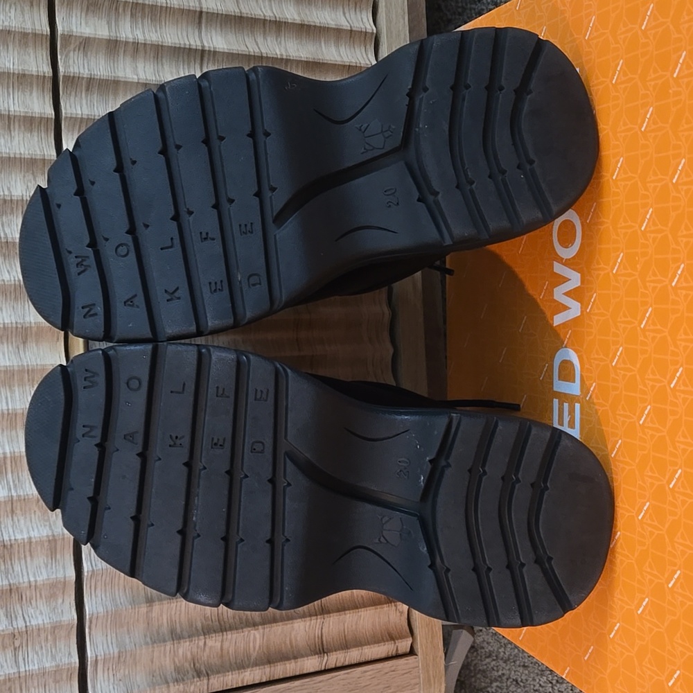 Naked Wolfe Black Platform Sneakers 37 - Picture 11 of 12